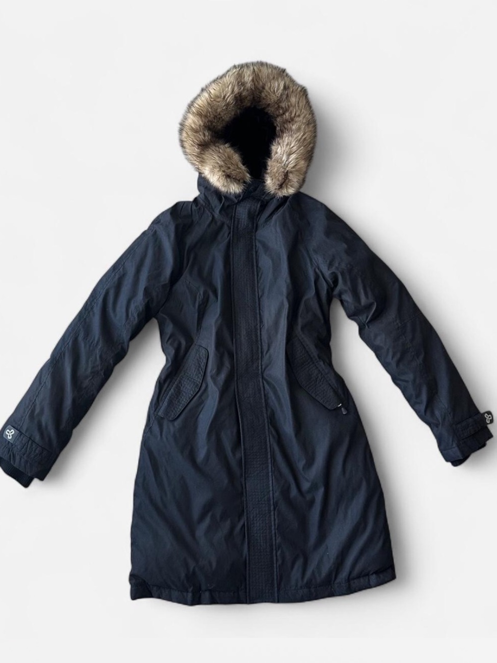 Tna Aritzia Avoriaz Goose Down Black Winter Parka Jacket Size Medium -30c